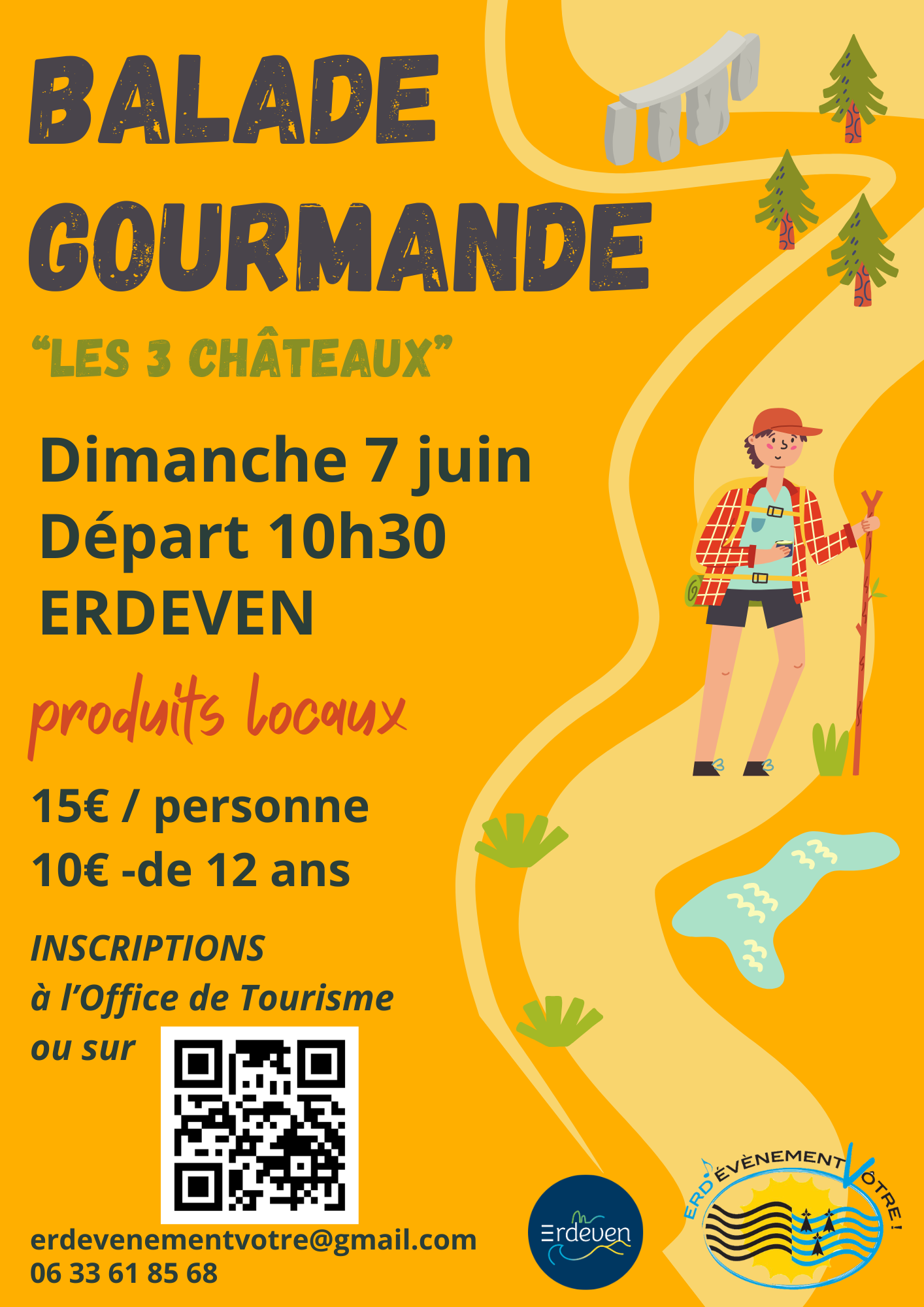 Balade gourmande «Les 3 chateaux»